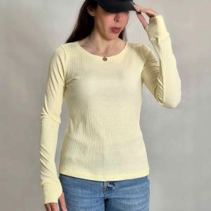 تیشرت آستین فینگر دار