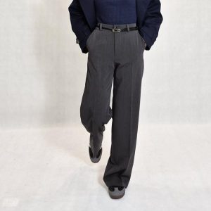 شلوار کرپ نیم بگ