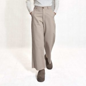 شلوار کتان واید